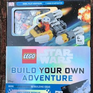 New LEGO build your own adventure book.